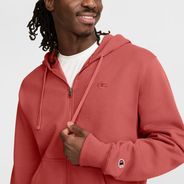 POWERBLEND FULL-ZIP HOODIE, C LOGO - Image 3