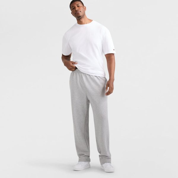 POWERBLEND SWEATPANTS, OPEN HEM, C LOGO - BIG & TALL - Image 4