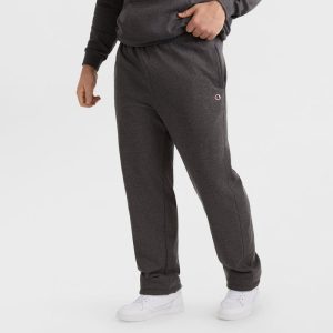 POWERBLEND SWEATPANTS, OPEN HEM, C LOGO - BIG & TALL