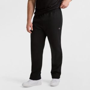 POWERBLEND SWEATPANTS, OPEN HEM, C LOGO - BIG & TALL