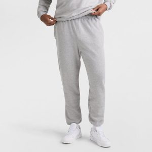 POWERBLEND SWEATPANTS, CINCHED HEM, C LOGO - BIG & TALL