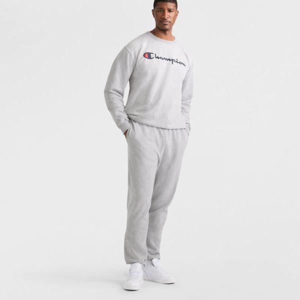 POWERBLEND SWEATPANTS, CINCHED HEM, C LOGO - BIG & TALL - Image 3