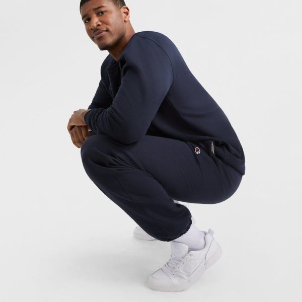 POWERBLEND SWEATPANTS, CINCHED HEM, C LOGO - BIG & TALL - Image 4