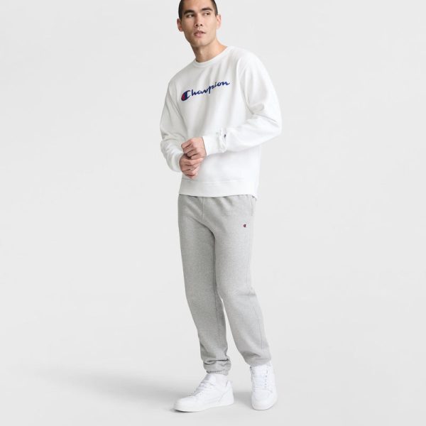 POWERBLEND SWEATPANTS, RELAXED HEM, C LOGO - Image 4