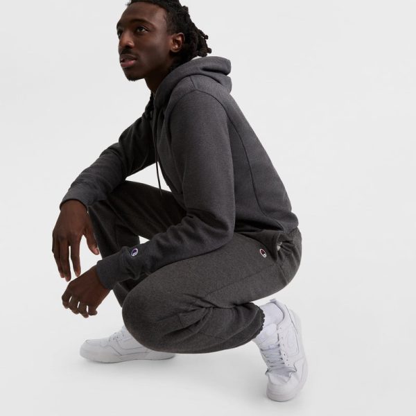 POWERBLEND SWEATPANTS, RELAXED HEM, C LOGO - Image 5