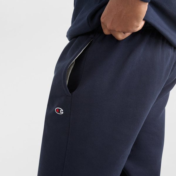 POWERBLEND SWEATPANTS, RELAXED HEM, C LOGO - Image 4