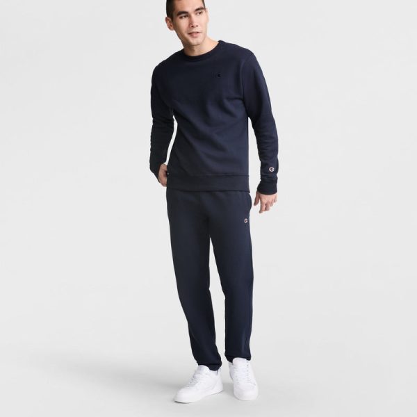 POWERBLEND SWEATPANTS, RELAXED HEM, C LOGO - Image 3