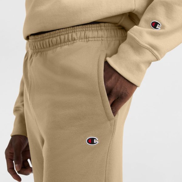 POWERBLEND SWEATPANTS, RELAXED HEM, C LOGO - Image 4