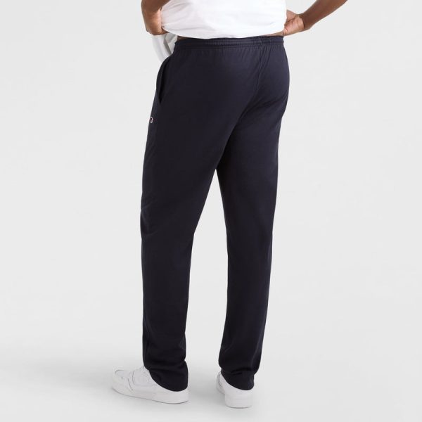 LIGHTWEIGHT LOUNGE PANTS, OPEN HEM, C LOGO - BIG & TALL - Image 2