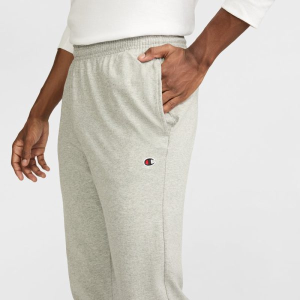 LIGHTWEIGHT LOUNGE PANTS, OPEN HEM, C LOGO - Image 3