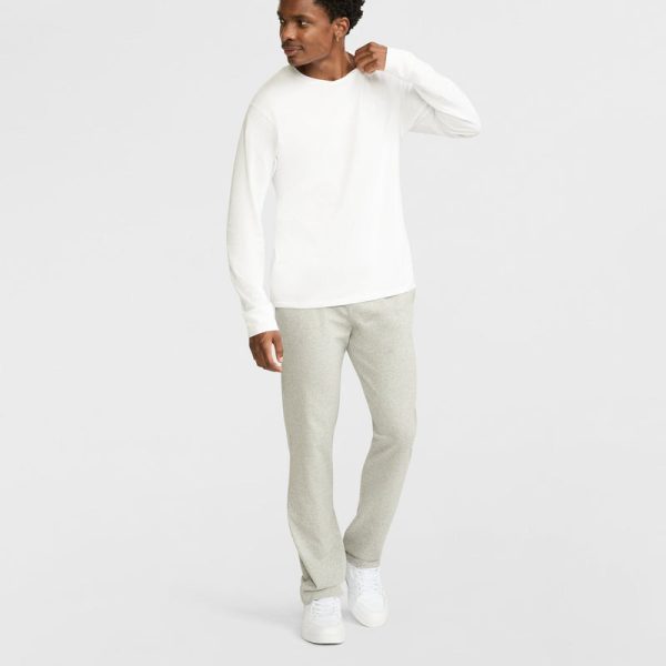 LIGHTWEIGHT LOUNGE PANTS, OPEN HEM, C LOGO - Image 4