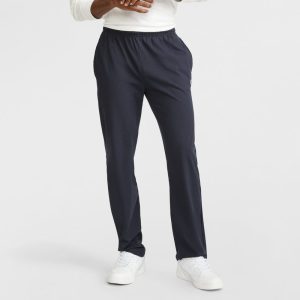 LIGHTWEIGHT LOUNGE PANTS, OPEN HEM, C LOGO