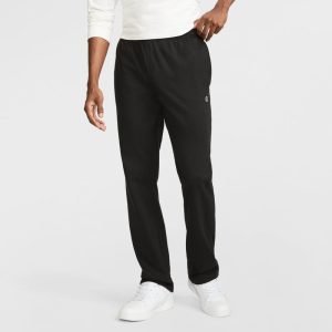 LIGHTWEIGHT LOUNGE PANTS, OPEN HEM, C LOGO
