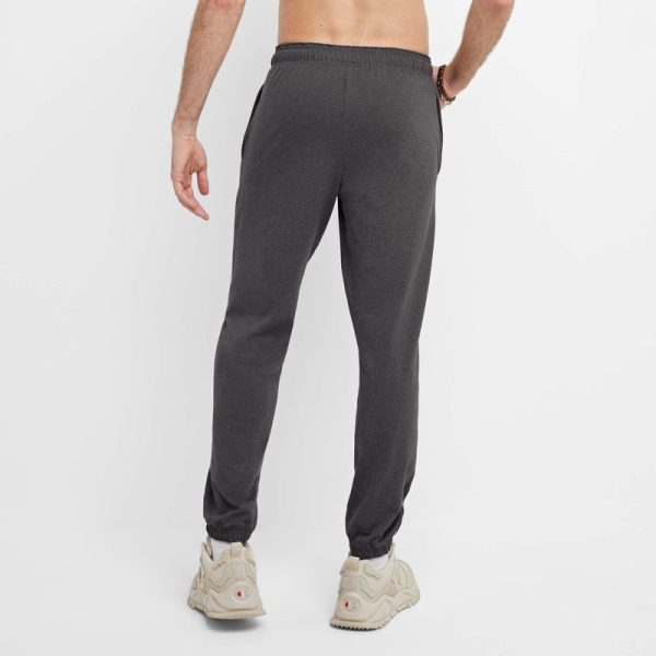 LIGHTWEIGHT LOUNGE PANTS, CINCHED HEM, C LOGO - Image 3