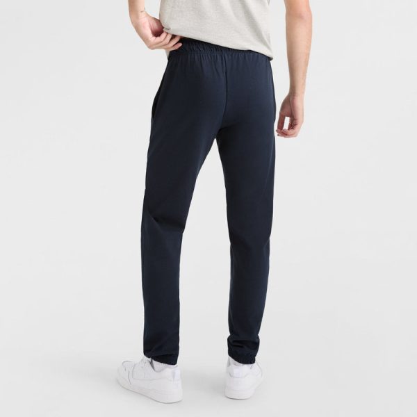 LIGHTWEIGHT LOUNGE PANTS, CINCHED HEM, C LOGO - Image 2