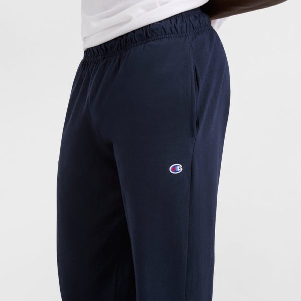LIGHTWEIGHT LOUNGE PANTS, CINCHED HEM, C LOGO - Image 4