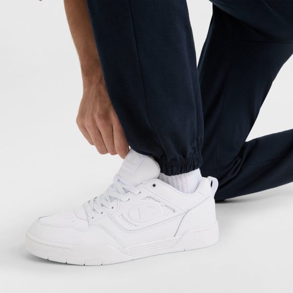 LIGHTWEIGHT LOUNGE PANTS, CINCHED HEM, C LOGO - Image 3