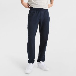 LIGHTWEIGHT LOUNGE PANTS, CINCHED HEM, C LOGO