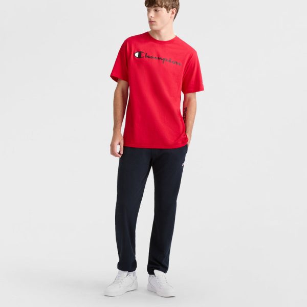 LIGHTWEIGHT LOUNGE PANTS, CINCHED HEM, C LOGO - Image 5