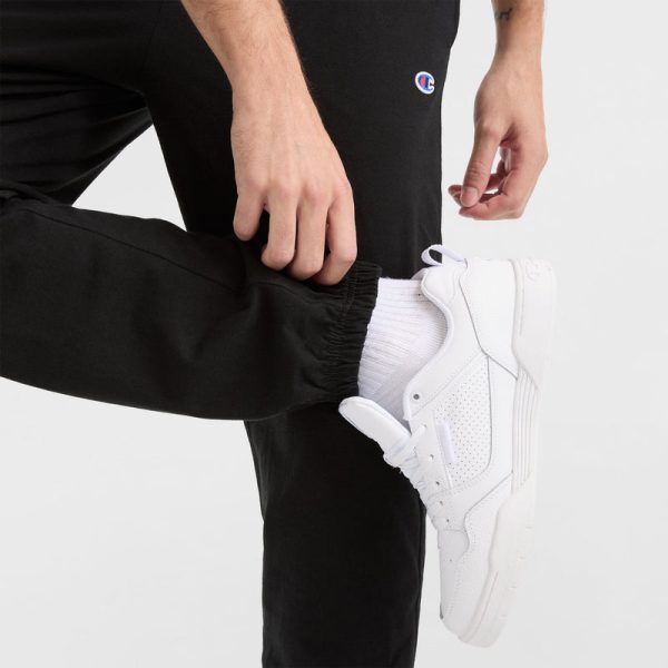 LIGHTWEIGHT LOUNGE PANTS, CINCHED HEM, C LOGO - Image 3