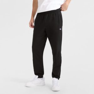 LIGHTWEIGHT LOUNGE PANTS, CINCHED HEM, C LOGO