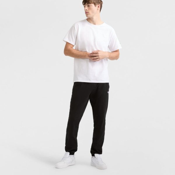 LIGHTWEIGHT LOUNGE PANTS, CINCHED HEM, C LOGO - Image 4