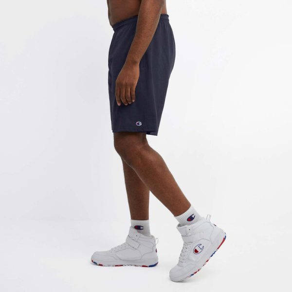 LIGHTWEIGHT LOUNGE SHORTS, C PATCH LOGO - BIG & TALL - Image 2