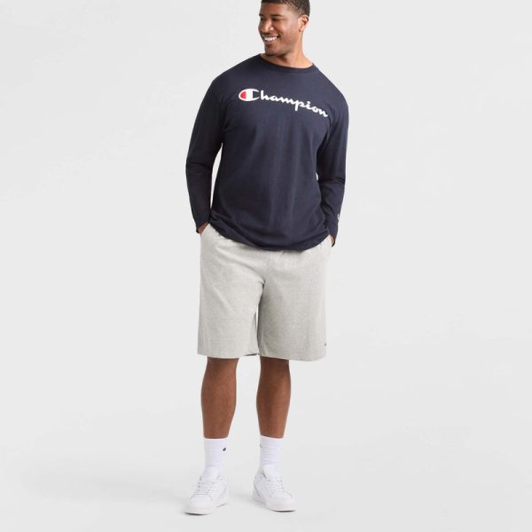 LIGHTWEIGHT LOUNGE SHORTS, C PATCH LOGO - BIG & TALL - Image 4