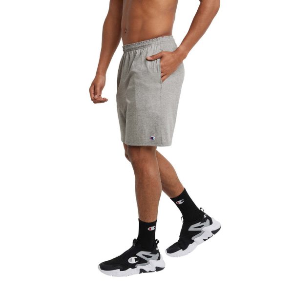 9" LIGHTWEIGHT LOUNGE SHORTS, C PATCH LOGO - Image 2