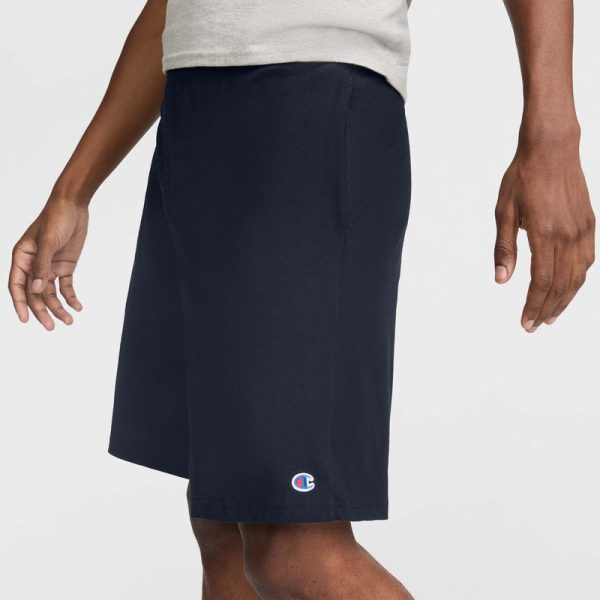 9" LIGHTWEIGHT LOUNGE SHORTS, C PATCH LOGO - Image 3