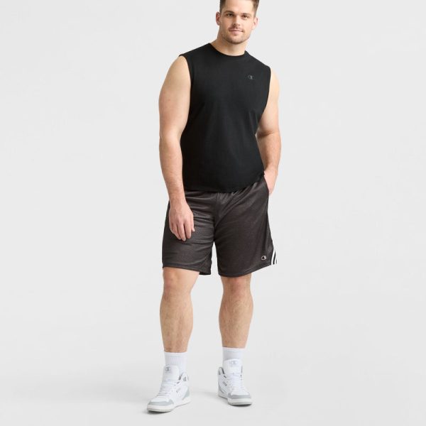 10" LACROSSE MESH SHORTS - BIG & TALL - Image 4