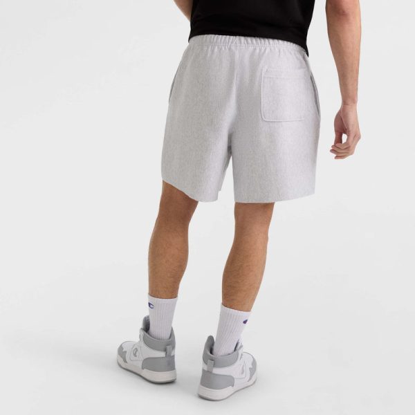 7" REVERSE WEAVE CUT-OFF SHORTS, C LOGO - Image 2