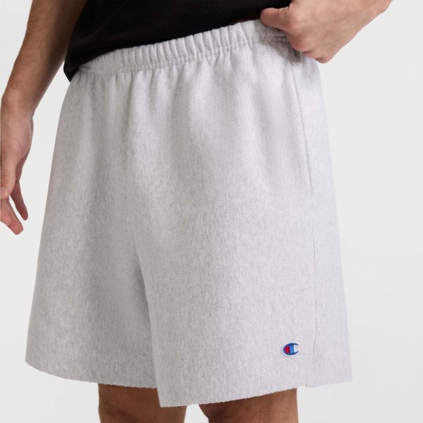7" REVERSE WEAVE CUT-OFF SHORTS, C LOGO - Image 3