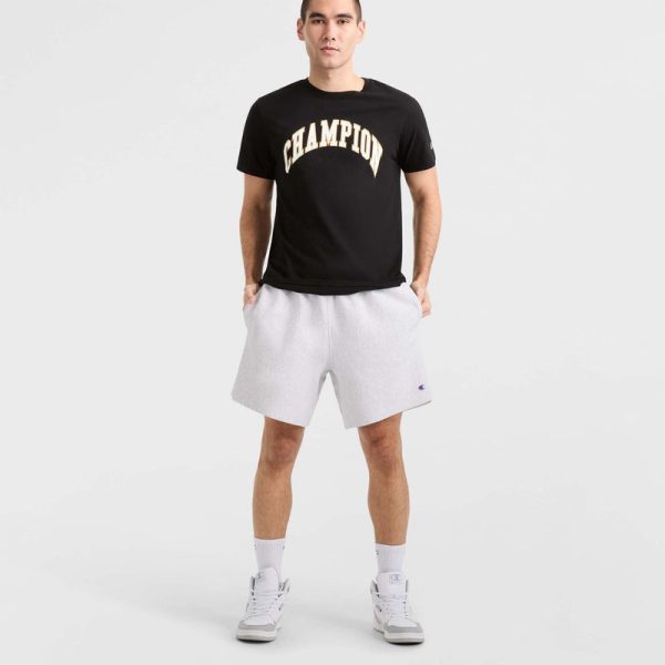 7" REVERSE WEAVE CUT-OFF SHORTS, C LOGO - Image 4