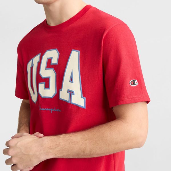 CLASSIC GRAPHIC T-SHIRT, USA BLOCK LOGO - Image 3
