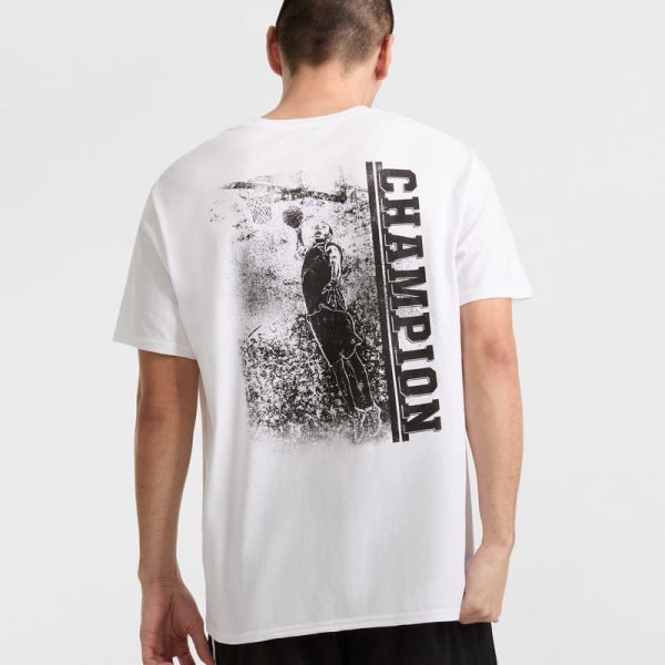 CLASSIC GRAPHIC T-SHIRT, HOOPS - Image 2