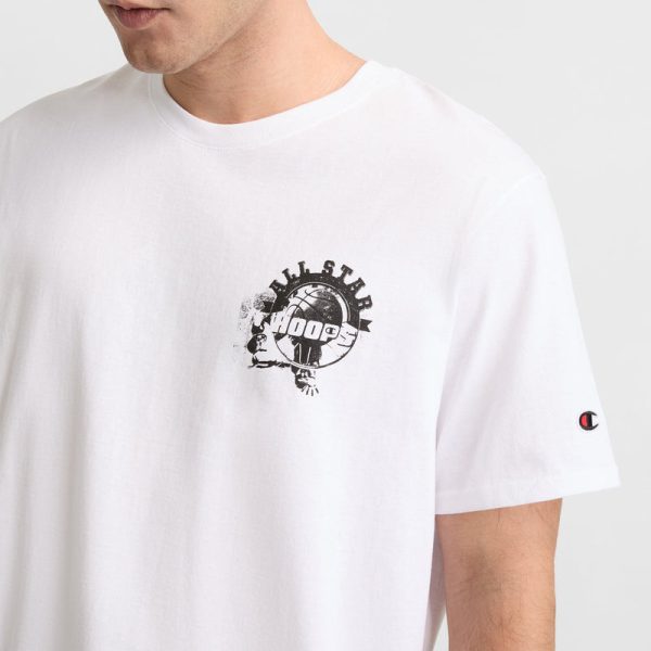 CLASSIC GRAPHIC T-SHIRT, HOOPS - Image 3