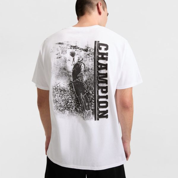 CLASSIC GRAPHIC T-SHIRT, HOOPS - Image 8
