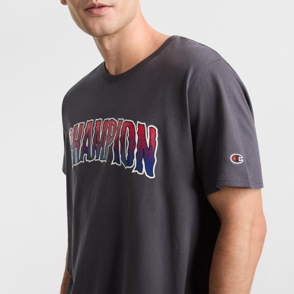 CLASSIC GRAPHIC T-SHIRT, WAVY FADE - Image 3