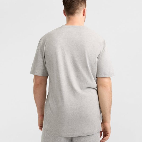 CLASSIC GRAPHIC T-SHIRT, TONAL SCRIPT LOGO - BIG & TALL - Image 2