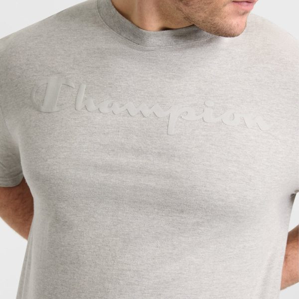 CLASSIC GRAPHIC T-SHIRT, TONAL SCRIPT LOGO - BIG & TALL - Image 3