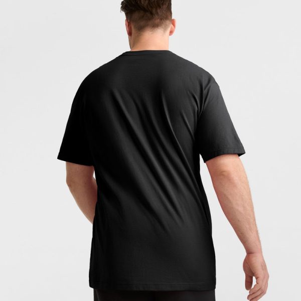 CLASSIC GRAPHIC T-SHIRT, TONAL SCRIPT LOGO - BIG & TALL - Image 2