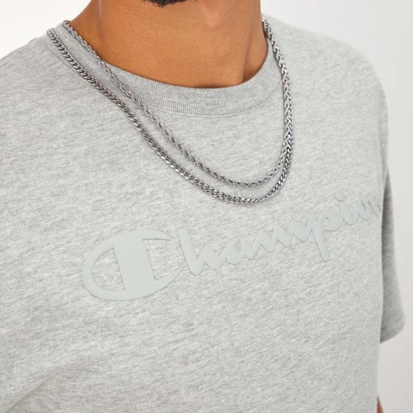 CLASSIC GRAPHIC T-SHIRT, TONAL SCRIPT LOGO - Image 4