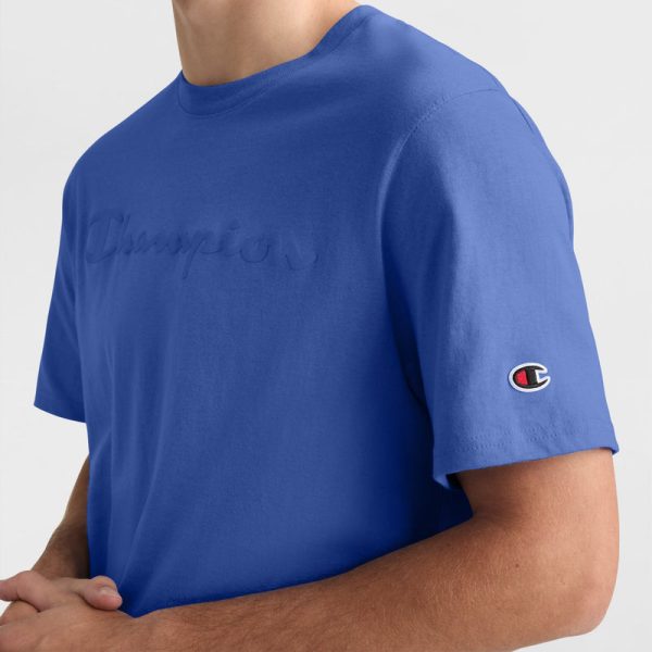 CLASSIC GRAPHIC T-SHIRT, TONAL SCRIPT LOGO - Image 3
