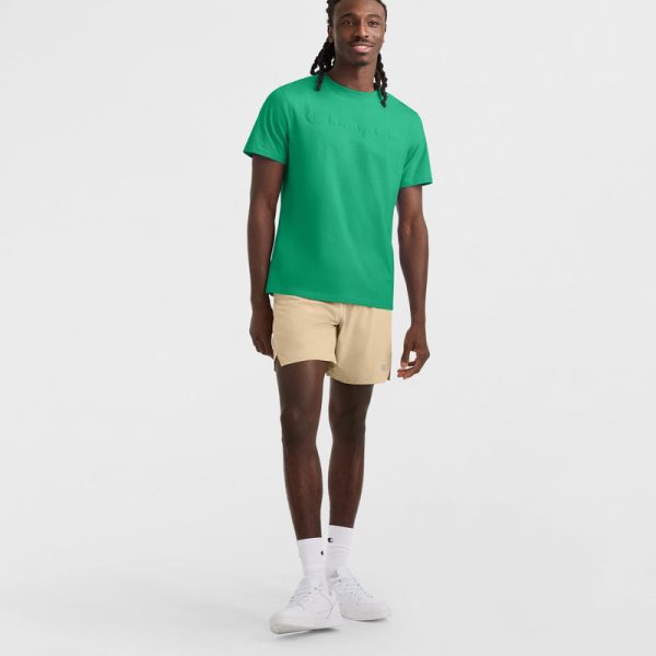 CLASSIC GRAPHIC T-SHIRT, TONAL SCRIPT LOGO - Image 4