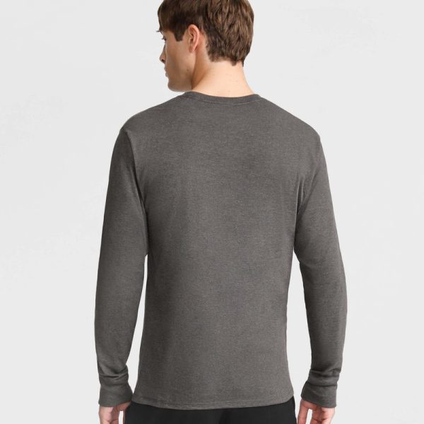 CLASSIC GRAPHIC LONG-SLEEVE T-SHIRT, SCRIPT LOGO - Image 2