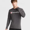 CLASSIC GRAPHIC LONG-SLEEVE T-SHIRT, SCRIPT LOGO