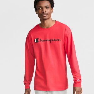 CLASSIC GRAPHIC LONG-SLEEVE T-SHIRT, SCRIPT LOGO
