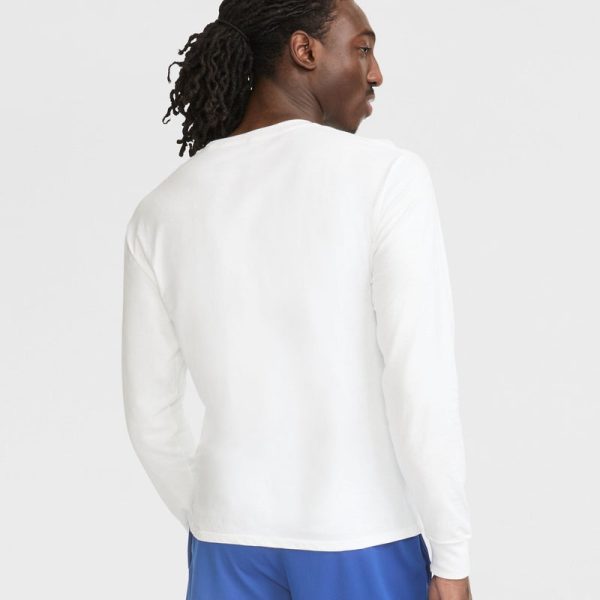 CLASSIC GRAPHIC LONG-SLEEVE T-SHIRT, SCRIPT LOGO - Image 3
