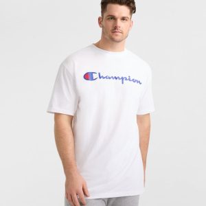 CLASSIC GRAPHIC T-SHIRT, SCRIPT LOGO - BIG & TALL